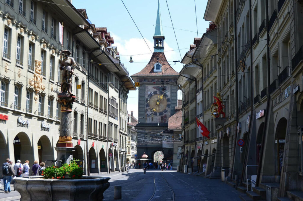 Bern famous clock