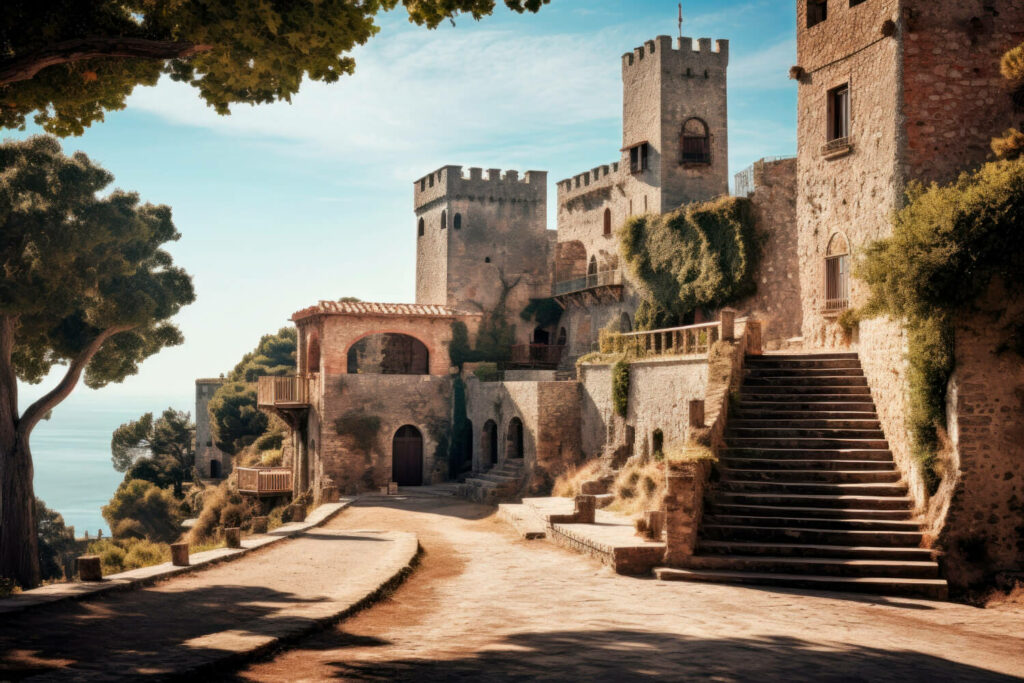 Malaga's old castle