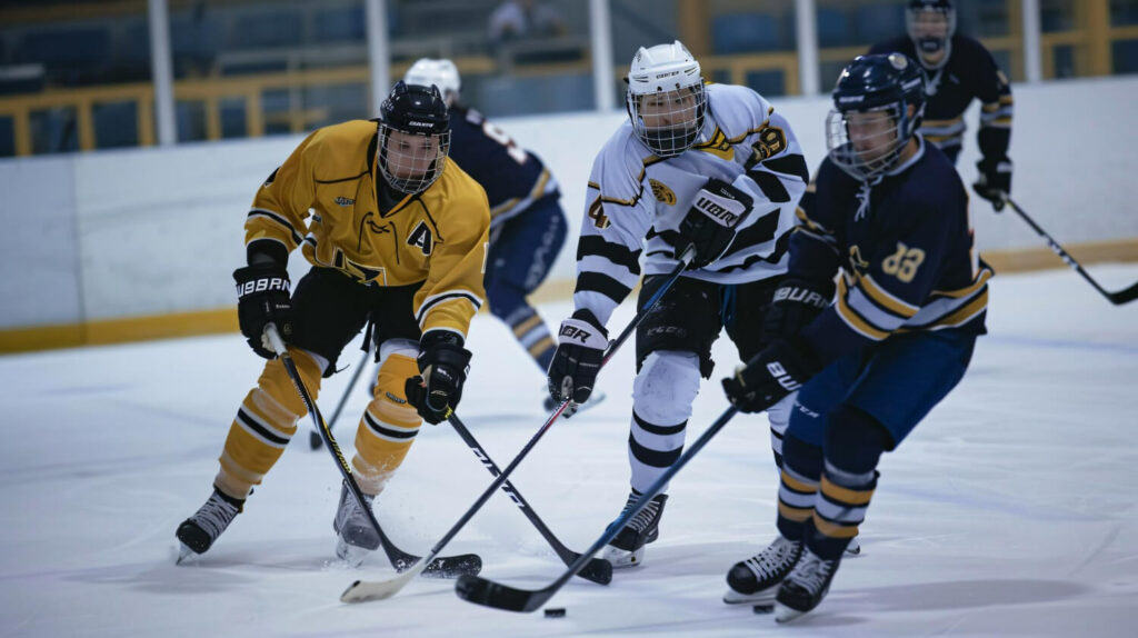 ice hockey game