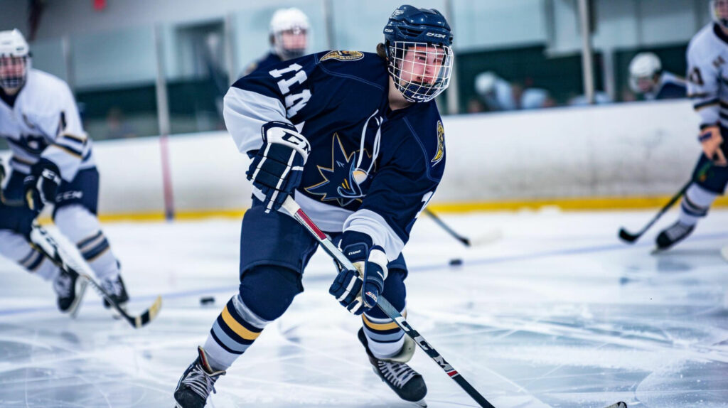 ice hockey player